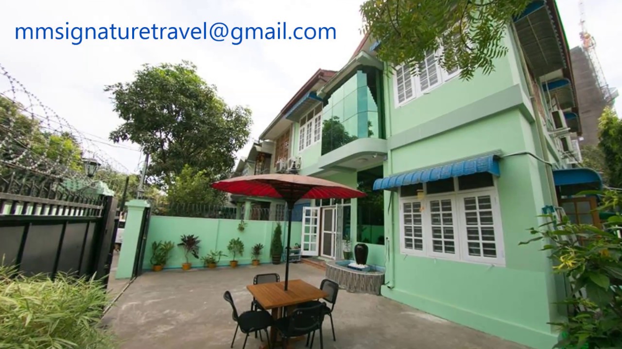 Shwennoon House Yangon Myanmar YouTube