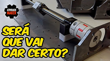 CNC Router Revolution 5 - Conferindo as peças em aço
