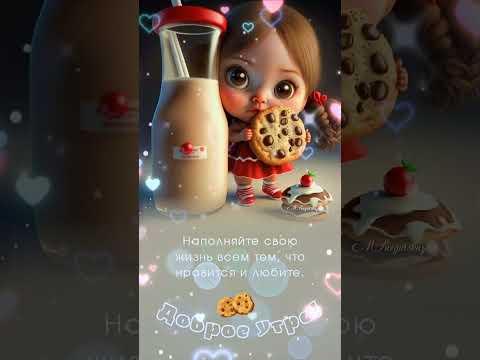Доброе утро! Открытка хорошего дня и прекрасного настроения 🥰