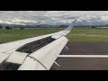 British Airways Embraer 190 landing at Florence Airport, Italy