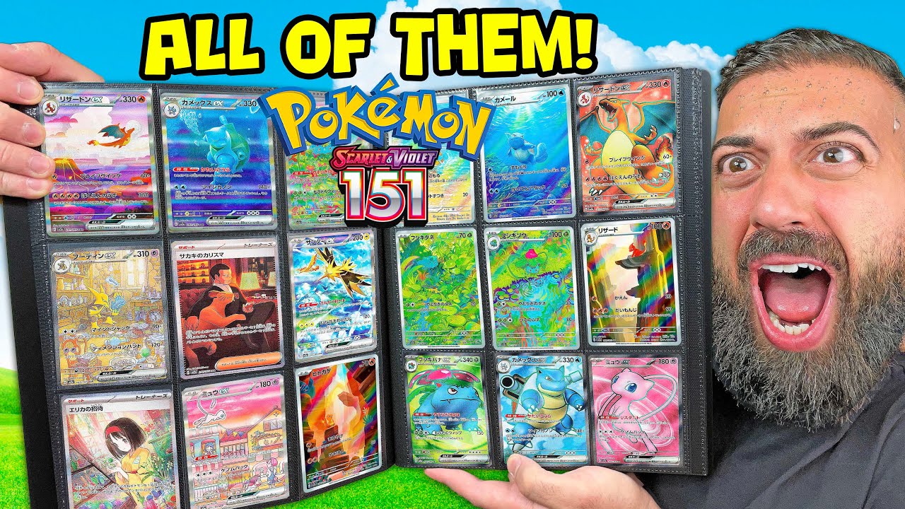 I Graded ALL My 151 Pokemon Cards! 