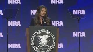 Gov. Kristi Noem gives speech at NRA forum