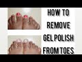 #Howto#Removegel#soakoff  HOW TO REMOVE GEL POLISH FROM TOE NAILS "at home"quick and easy way