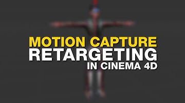 How to Retarget Motion Capture animation to a Rigged Character in Cinema 4D