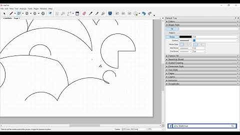 เขียนแบบสองมิติด้วยโปรแกรม LayOut 2020 - ตอนที่ 8