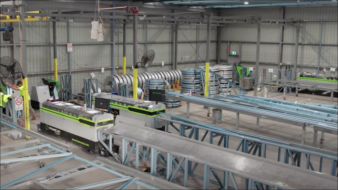 Case Study Newcastle Steel Frames & Trusses YouTube