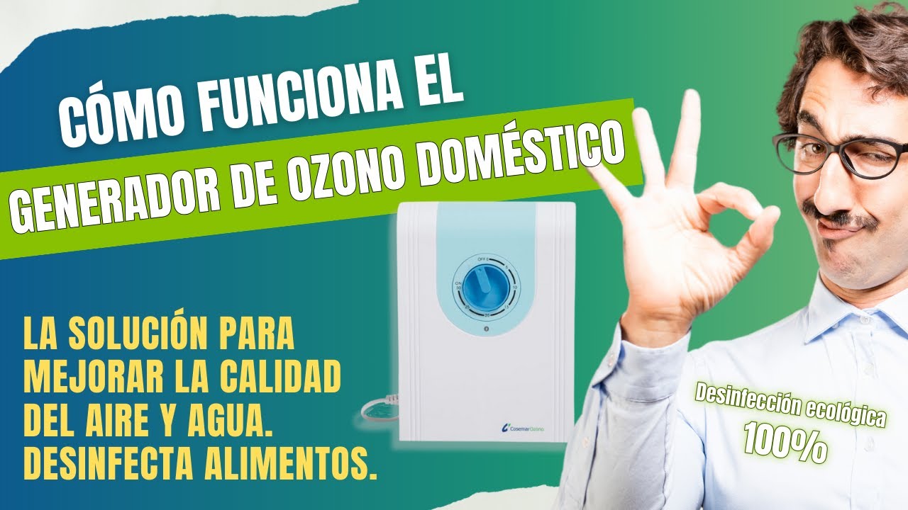 ▷ ¿Cómo usar un generador de ozono doméstico?