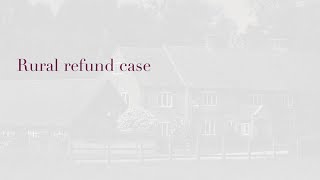 Rural refund case study