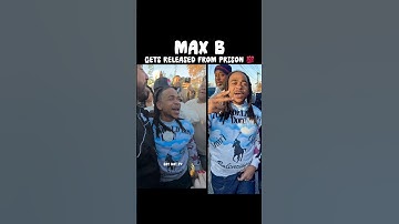 Max B Released From Prison After Serving 16 Years.