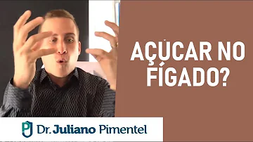 O que o açúcar faz no fígado?
