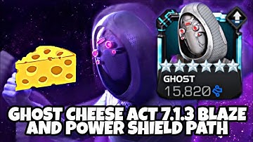 Ghost blitz through Act 7.1.3 Blaze and Power Shield Path | Marvel Contest of Champions