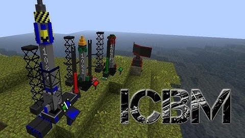 Minecraft ICBM Missiles Mod [Part 1] (Intercontinental Ballistic Missiles)