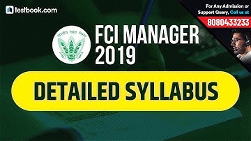 FCI Manager Exam Pattern 2019 | FCI Manager Phase 1 & Phase 2 Paper Pattern | FCI 2019 Syllabus