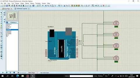 Pemograman Motor Servo Menggunakan Proteus Dan Arduino