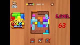 Block Color Mania Level 63 Walkthrough