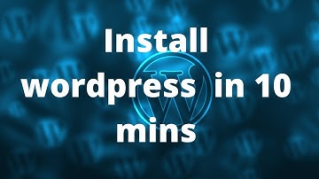 How to WordPress install and configure in local ? Explained in tamil