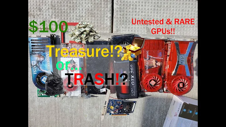 I bought a lot of untested & RARE mid 2000s gaming GPUs off Facebook Marketplace - Was it worth it?