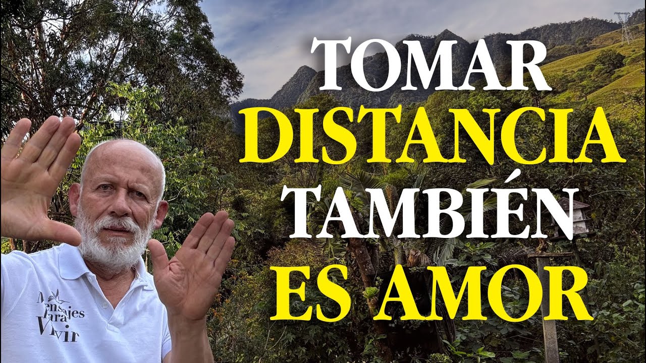 Tomar distancia, el arte de vivir en paz
