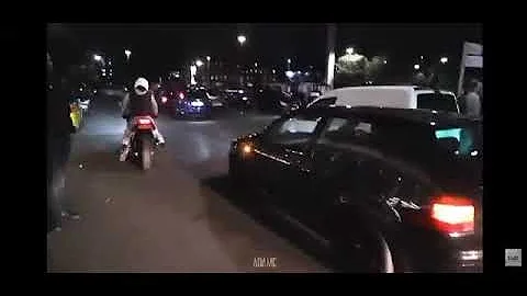 VW GOLF MK4 GTI 1.8T . LOUD ANTILAG BIG FLAMES A10 CAR MEETS