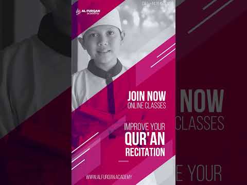 Join Online Classes | Improve your Qur'an Recitation Now | Al Furqan Academy