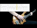 PXNDX - Los Malaventurados No Lloran (Bass Cover) (Play Along Tabs In Video)