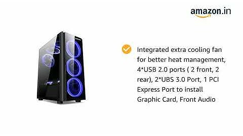 BrainTech Desktop pc Intel Core i5 3470 3 2Ghz4 R3 RAM120 SSD500 Hard isk WiFi Ready Windows 10