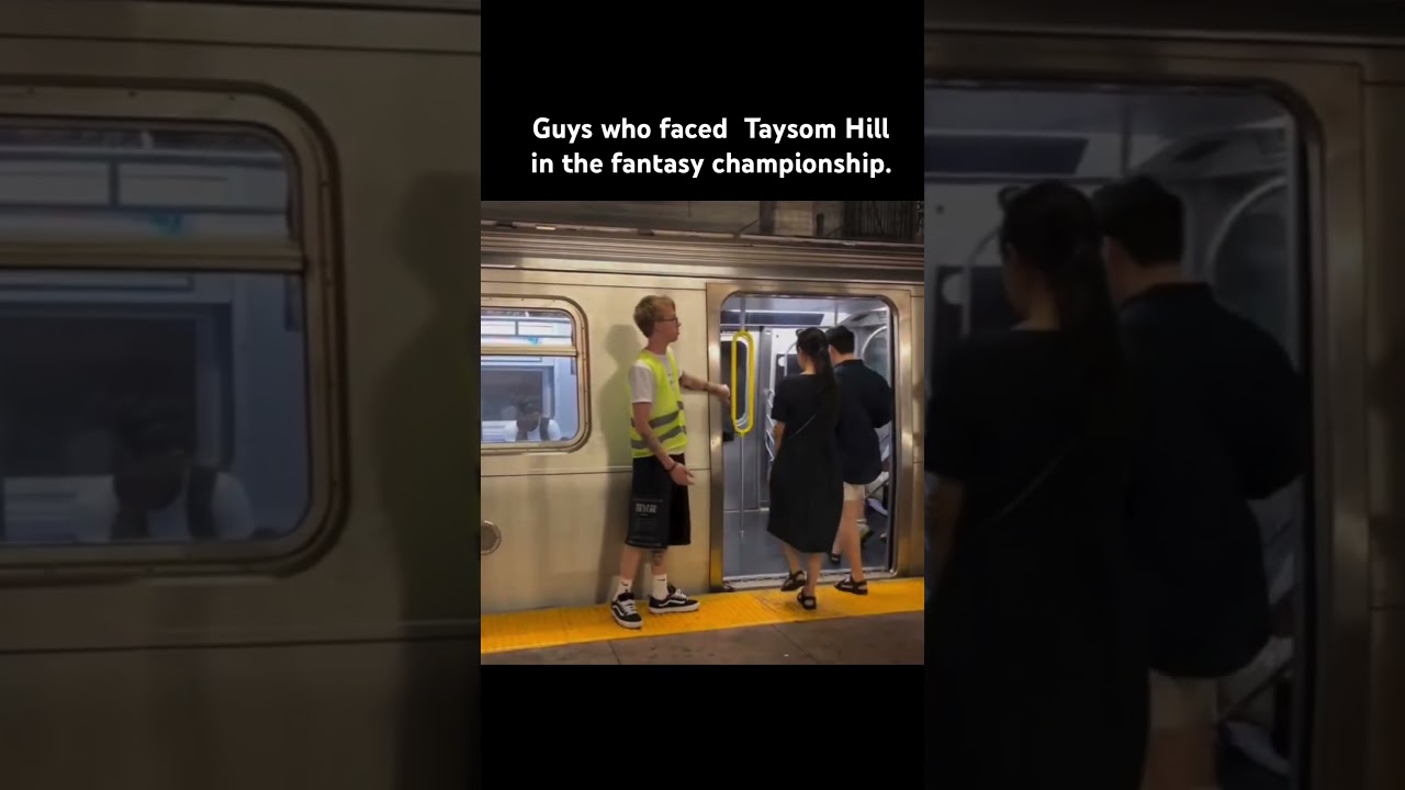 ‪Taysom Hill out here just sinking fantasy football championship dreams. #nfl