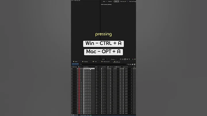 How to Enable or Disable Expressions on Multiple Layers in After Effect #aftereffects #quick #tips