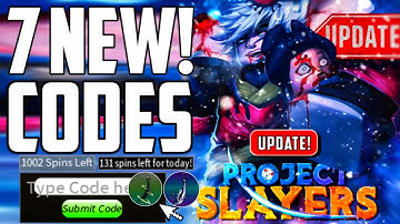 ✨[ALL NEW]✨PROJECT SLAYERS CODES - 2025 CODES FOR PROJECT SLAYERS -  ROBLOX PROJECT SLAYER CODES