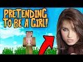 PRETENDING TO BE A GIRL WITH VOICE CHANGER TROLL (Minecraft Trolling)