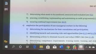 ISO 45001 2018 Training  OHS Policy and Clause  5