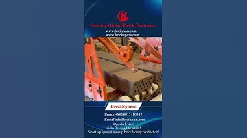 One-click start, bricks flowing like a tide! Smart equipment revs up brick factory production!