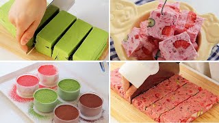 Creative Strawberry Oreo Nougat | Scrambled Yogurt | Taro Cake | ASMR | Compilation | Cake Story