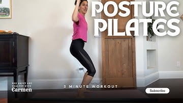Fix Rounded Back in 3 Minutes | Easy Pilates Posture Stretch at Home | PILATES POSTURE STRETCH