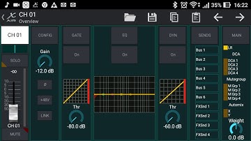 #1. Send Aux 1-2 X AIR XR12