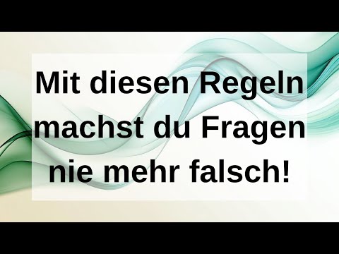 Fragen auf Englisch
