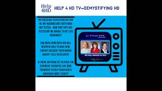 Help 4 HD HIPE Virtual ~ Demystifying HD