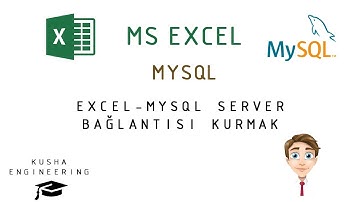 Excel - MySQL Bağlantısı Nasıl Yapılır ? #excel   #mysql