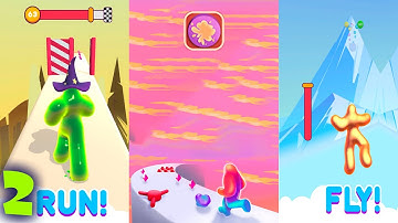 Blob Runner 3D Gameplay -  All Levels Walkthrough Part 2 (Android, iOS)