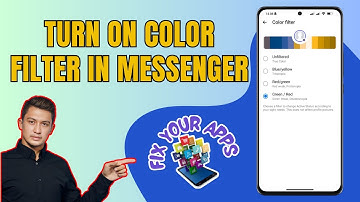 How to Turn on the Color Filter in the Messenger App