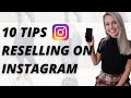 10 TIPS FOR RESELLING ON INSTAGRAM | HOW TO RUN A THRIFT INSTAGRAM