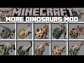 Minecraft MORE DINOSAURS MOD / JURASSIC WORLD WITH INDOMINUS !! Minecraft Mods