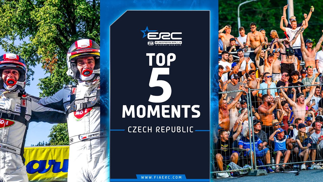 TOP 5 Moments | ERC Barum Czech Rally Zlín 2025