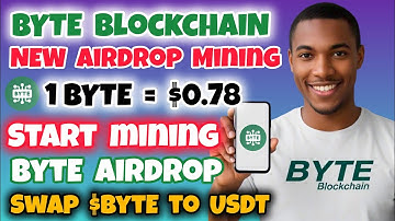 BYTE Airdrop New Mining App | How to Mine Free $BYTE and Swap to USDT | Free BYTE Airdrop Mining App