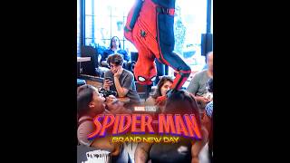 Spider-Man Grabs Coffee 😂🔥 #spiderman #marvel #spidermanedit