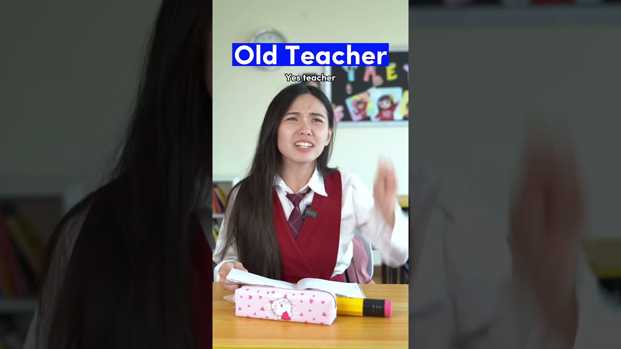 Young Vs Old Teacher