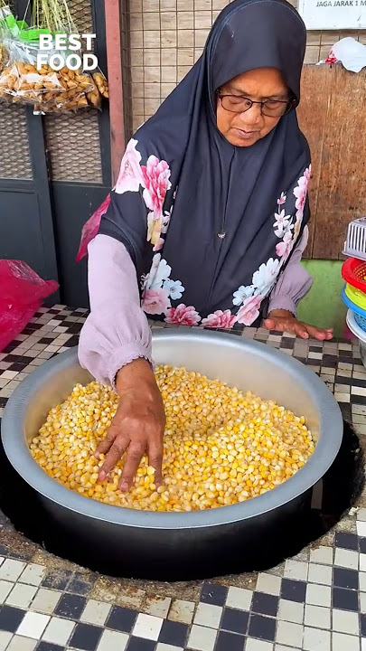 Famous Tok Wan Jagung in Kedah🌽📍Tok Wan Jagung Kukus, Kedah⏰ 11am - 7pm [Daily]