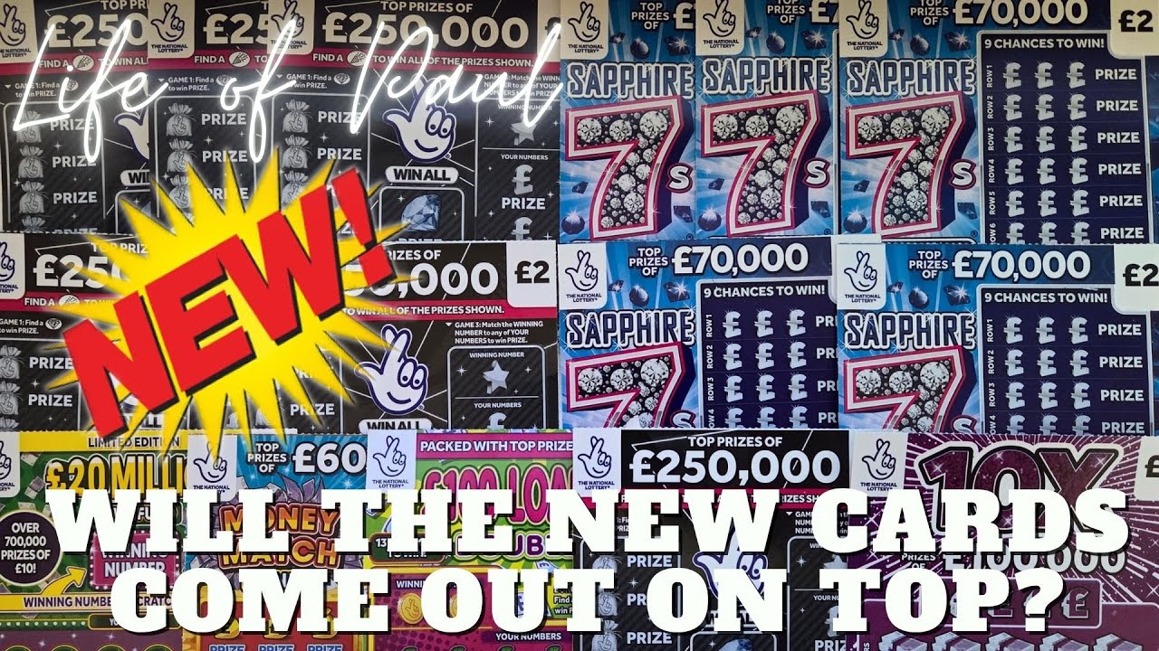 Hello Sapphire 7s, a Brand New £2 Lottery Scratch Cards. - YouTube