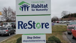 Come go with me today to the Catawba Valley Habitat ReStore #Habitat ReStore #ReStore #Thrifting