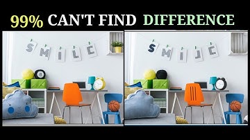 Spot The Difference : Only Genius Find Differences [ Find The Difference #1 ]